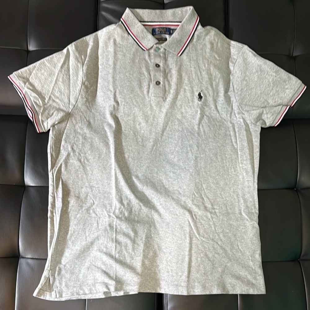 Polo by Ralph Lauren Light Gray Polo Shirt